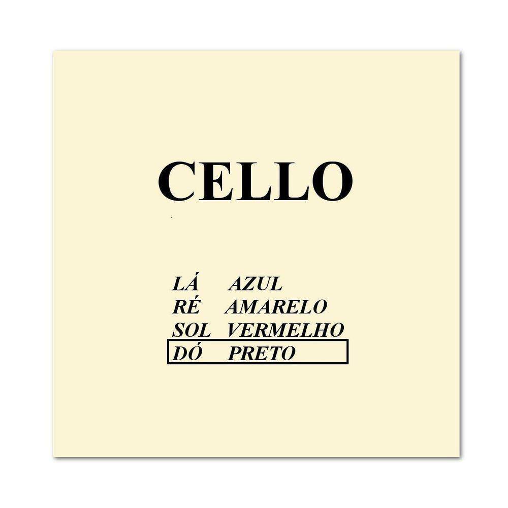 Corda Avulsa M Calixto Cello Dó Aço Mauro Calixto