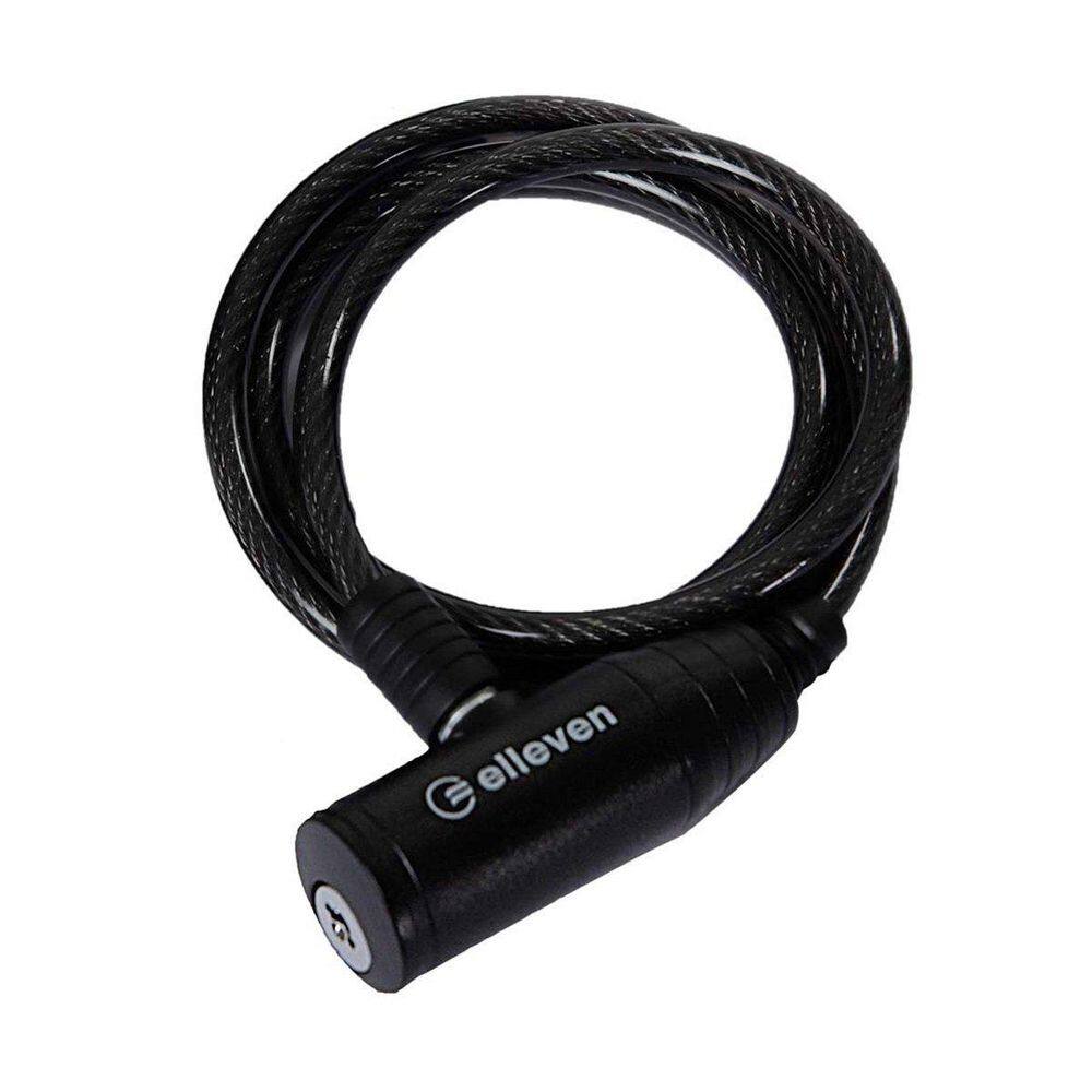 Cadeado Elleven 1m Preto - Alumínio - 2 Chaves - Suporte