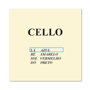Corda Avulsa M Calixto Cello - Aço - Lá - Nacional