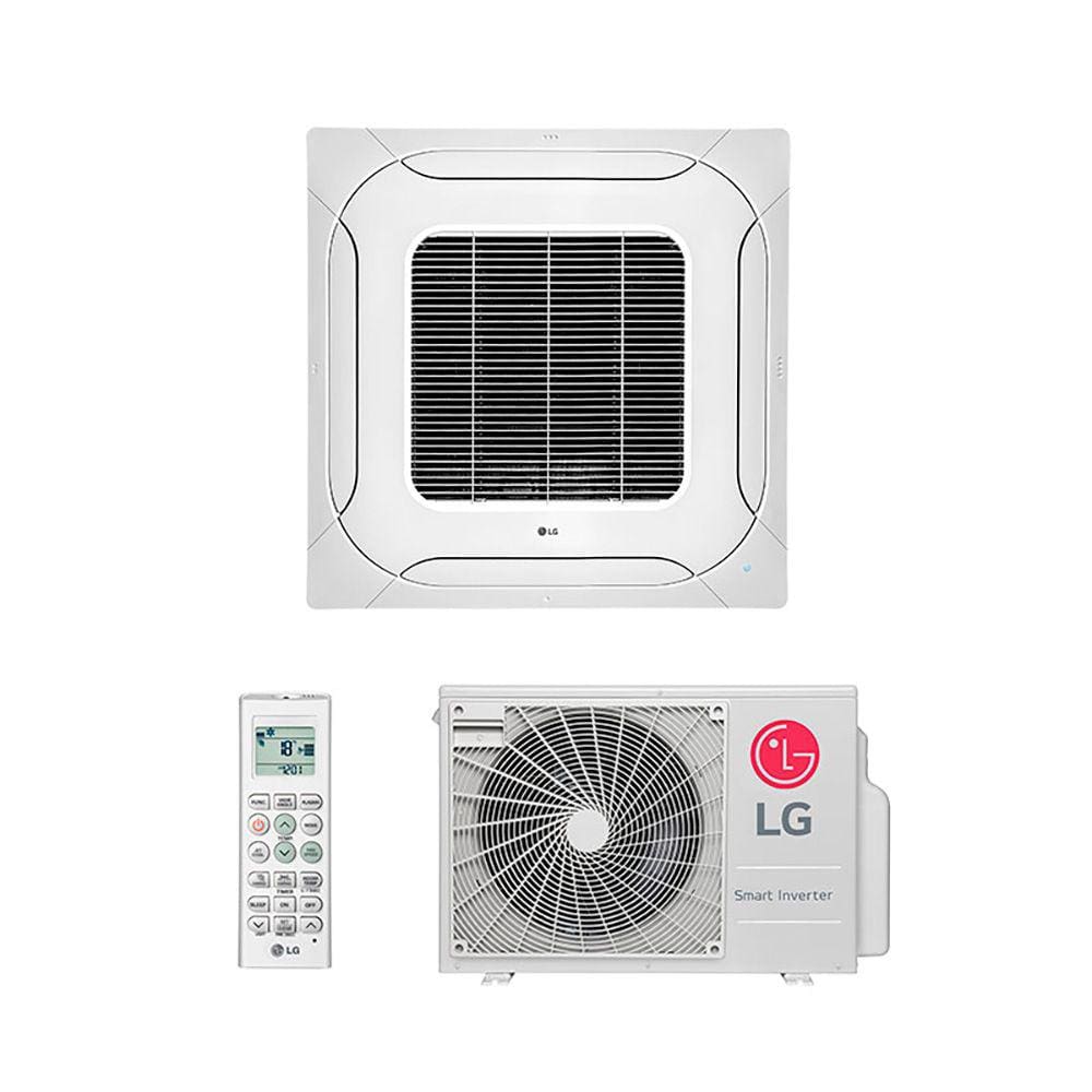 Ar Condicionado Split Cassete Inverter LG 18000 Btus Quente/Frio 220V Monofásico ATNW18GPLP1.ANWZBR1