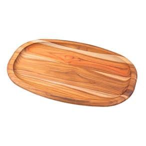 Bandeja Para Servir Tramontina Organic Em Madeira Fsc 48x32 Cm