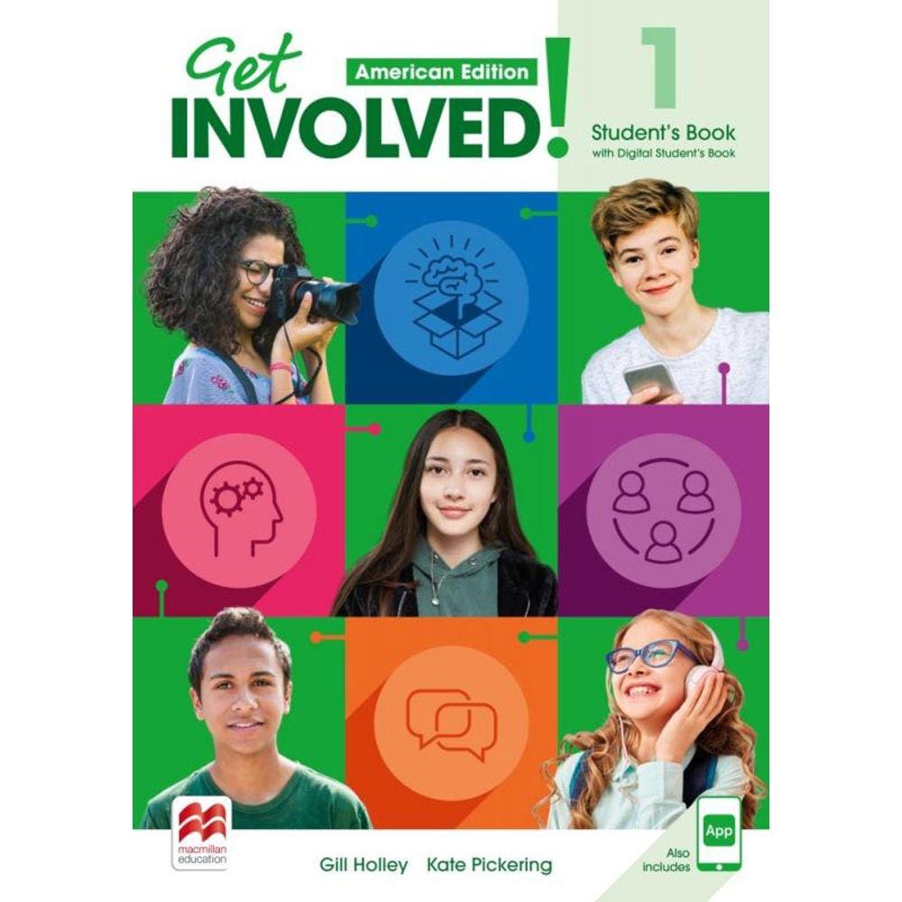 Get involved! american edition students book & app w/wb-1