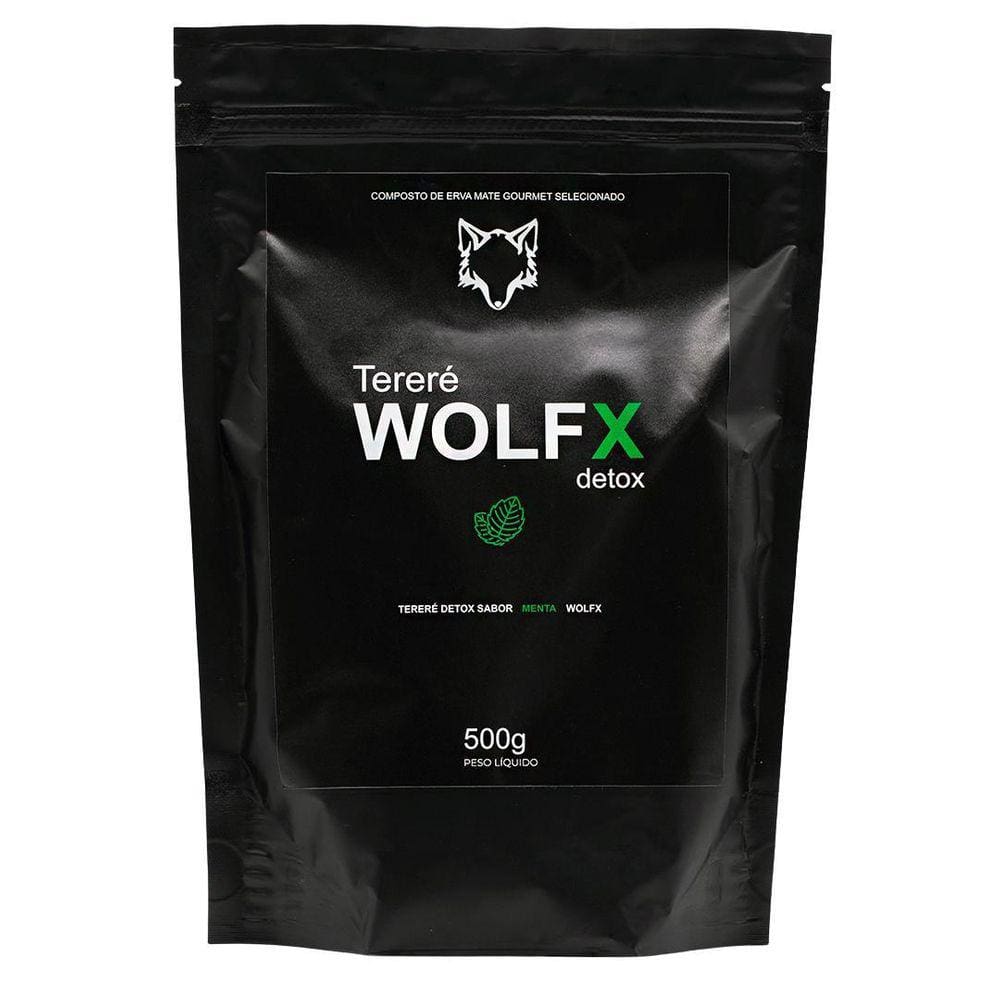 Erva Mate Tereré Detox Wolfx 500g Sabores Gourmet
