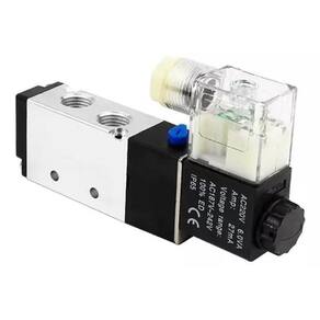 Válvula Pneumática 4V210-08 5/2 220V 1/4 Solenoide