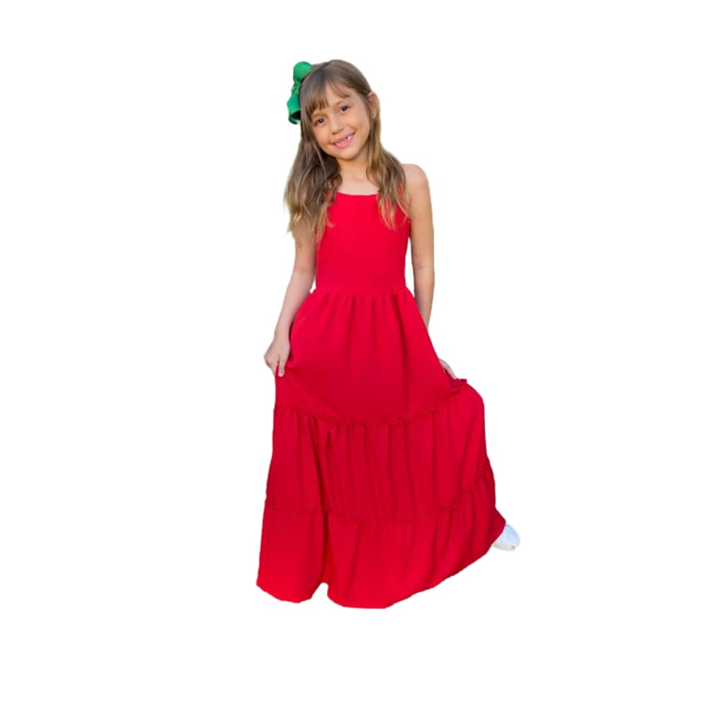 Vestido Infantil Longo Sophia