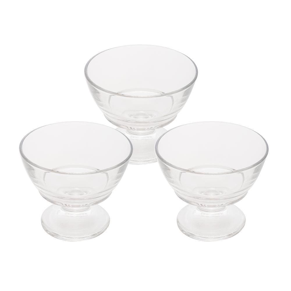 3 Taças Para Sobremesa Lyor Gelateria De Vidro