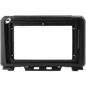 Moldura De Painel 2 Din 9" Polegadas Jimny Sierra 2019 Em Diante - Preto