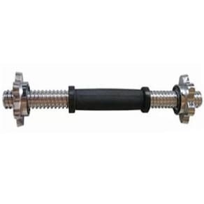 Barra Reta 40cm Maciça com Pegada Emborrachada - Importada