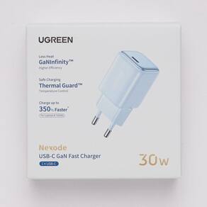 Carregador Ugreen USB-C 30W PD 3.0 Azul