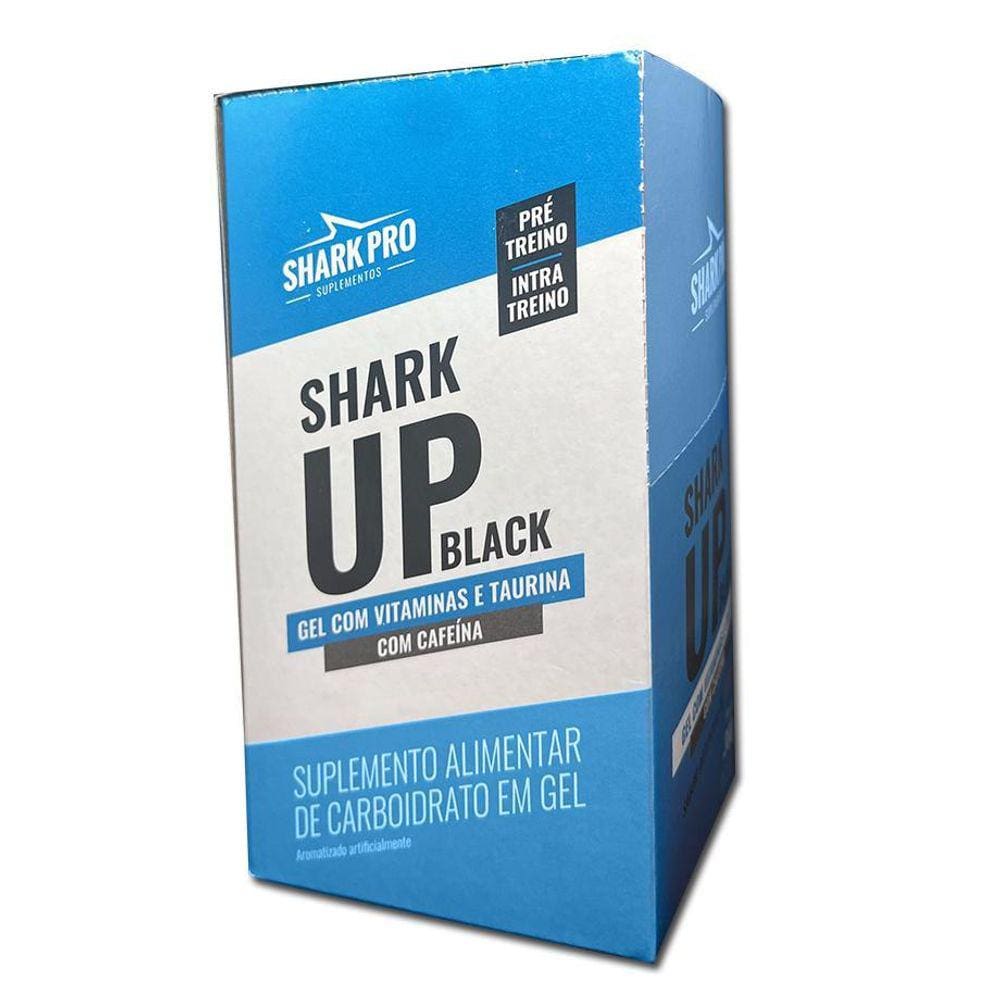 Shark-Up Black Gel 30G 10Un - Shark Pro - Caixa - Morango
