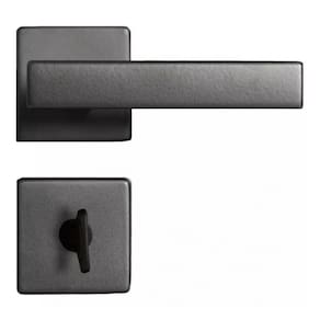 Fechadura Zm Concept Rq1 Pado 408 Banheiro Preta