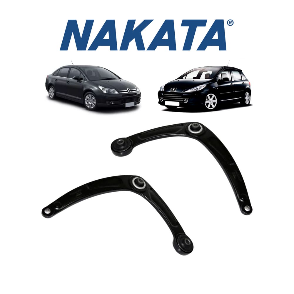 Bandeja Dianteira De Suspensão Sem Pivô Peugeot 306 Esquerda+Direita Nakata 2002 A 2012