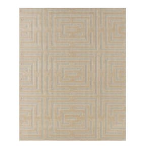 Tapete Realce Eden 3D Alto Relevo 300X400 3X4 M Creme Marfim