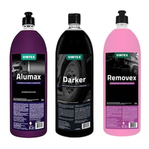 Darker Alumax Limpa Alumínio + Removex Para Chassi Vonixx