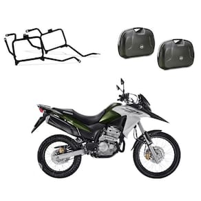 Kit Par Baus Givi E360Nt + Suporte Givi Pl1114 Honda Xre 300