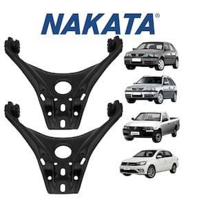 02 Bandeja Suspensão S/Pivô Dianteira Volkswagen Gol 1993 A 2008 Nakata