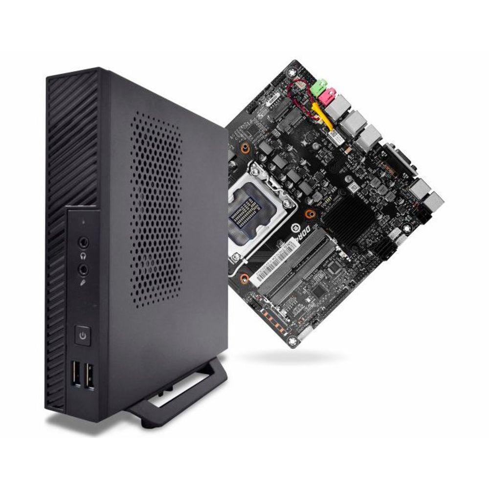 Nano PC HS01S3 com placa mãe Thin Mini ITX TH-610-D4