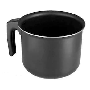 Caneca Nobre Antiaderente 12cm - Alta Qualidade - 5 Camadas - Cabo Resistente - Fácil Limpeza - Certificado INMETRO