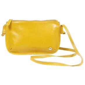 Bolsa Transv. Feminina Nina Couro 16x25cm Preta
