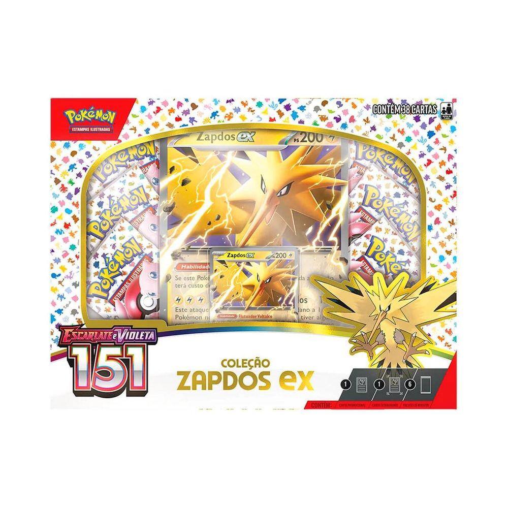 Cartas Pokémon Box Coleção Especial 151 | Casas Bahia