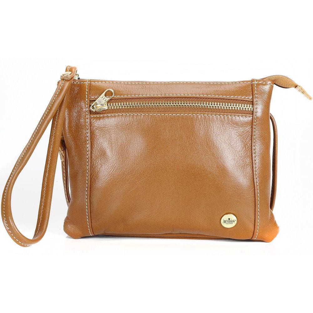 Bolsa Lateral Couro Sophia Preta 15x21x5cm - Qualidade