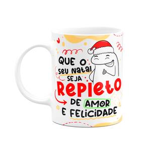 Caneca Flork Natal - Natal repleto de amor e felicidade