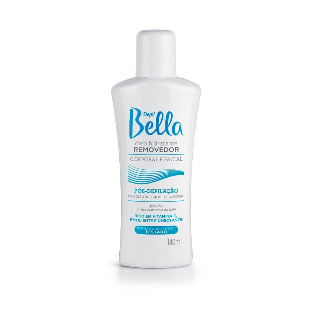 Depil Bella Oleo Hid Removedor 140Ml Algodao