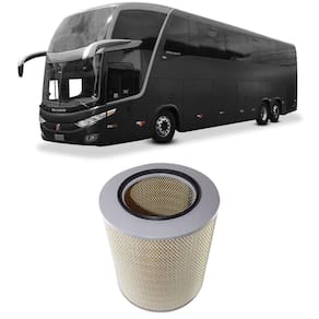 Filtro Ar Volvo B12 B10 B7 NL10 320 NL12 360 Mahle LX1055