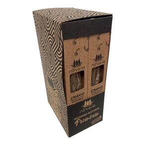 Incenso Natural Nirvana Cravo Premium - Caixa com 5 Varetas