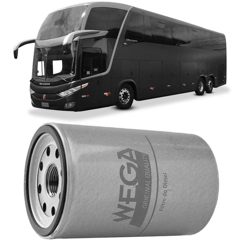 Filtro Separador Volvo B 12-380 FH 12-420 FM 12-340 12.0 24V