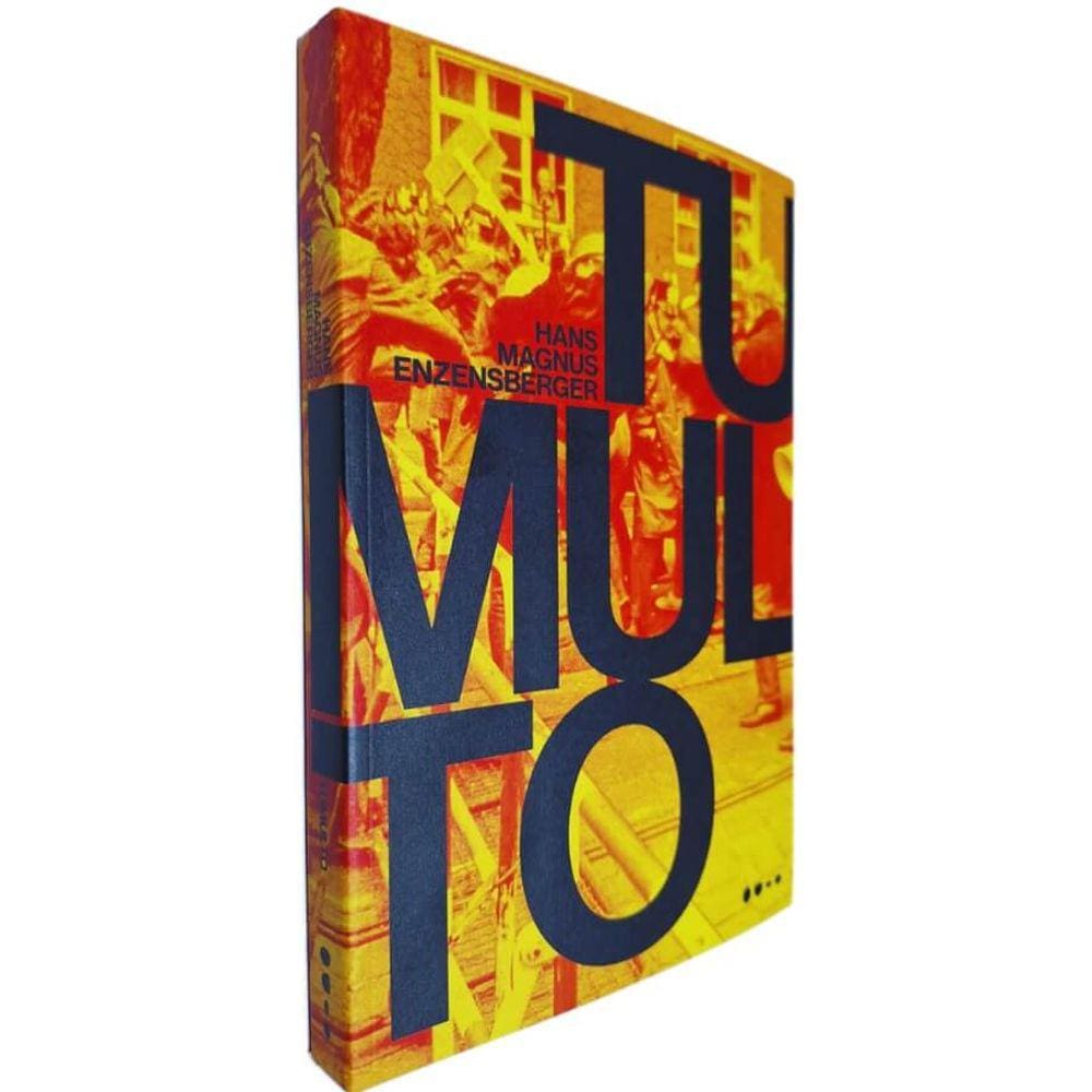 Livro Físico Tumulto Hans Magnus Enzensberger