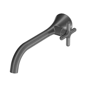 Torneira Docol Lissbr Grafite 1/4 Volta Aço Inox