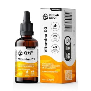 Vitamina D3 2000Ui 100% Vegano 30Ml Ocean Drop