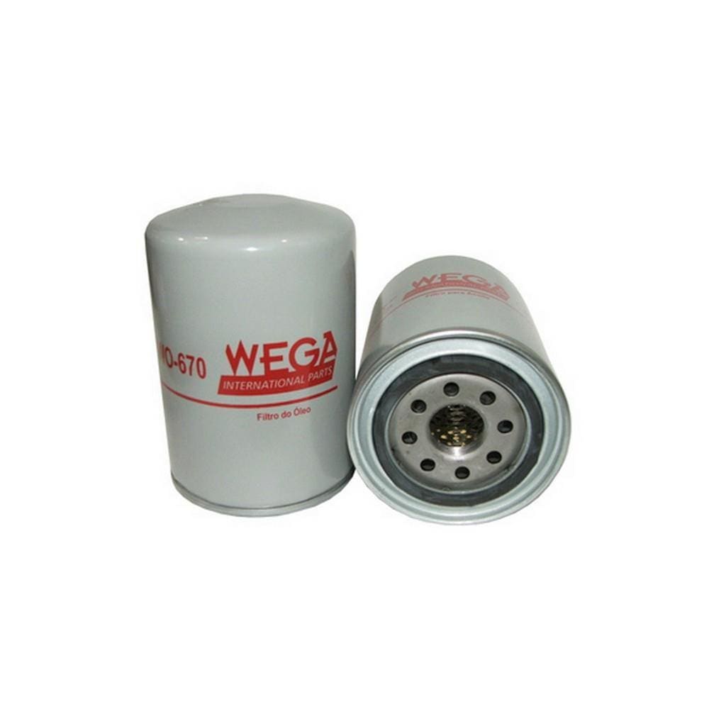 Filtro do Óleo Case 40XT 450C 480E 550 570LXT 580 650 650G 680 70XT 788 Ford Cargo 814 815 F250 F350 F4000 -Wega- WO670