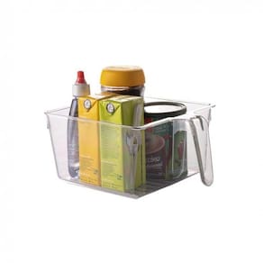 Organizador Multiuso Quadrado Com Pegador Pla