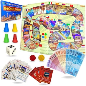 Banco Imobiliário - Jogo de Tabuleiro para Toda a Família