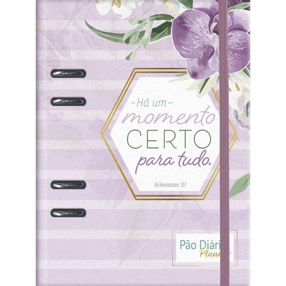 Pão Diário Planner - Orquídea