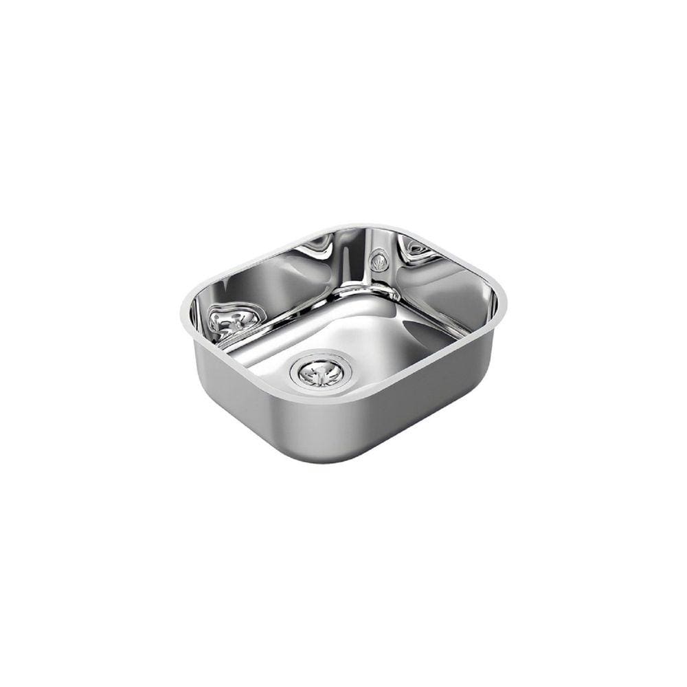 Cuba de Embutir 40x34x18 Alto Brilho Invicta Docol Aço Inox