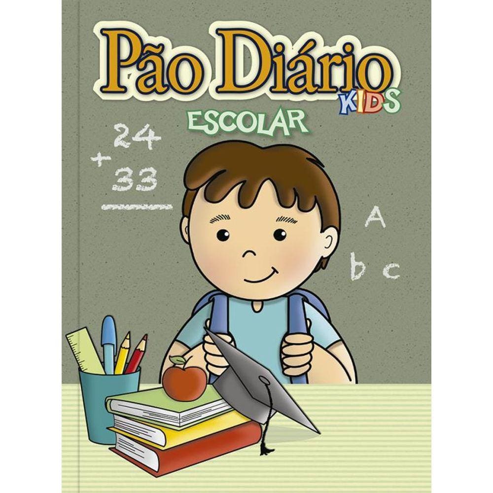 Pão Diário Kids Escolar - Quadro Negro
