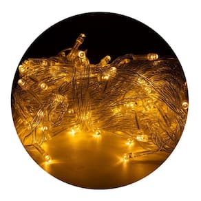 Cordão LED Pisca 10m 100 Lâmpadas Gota Azul