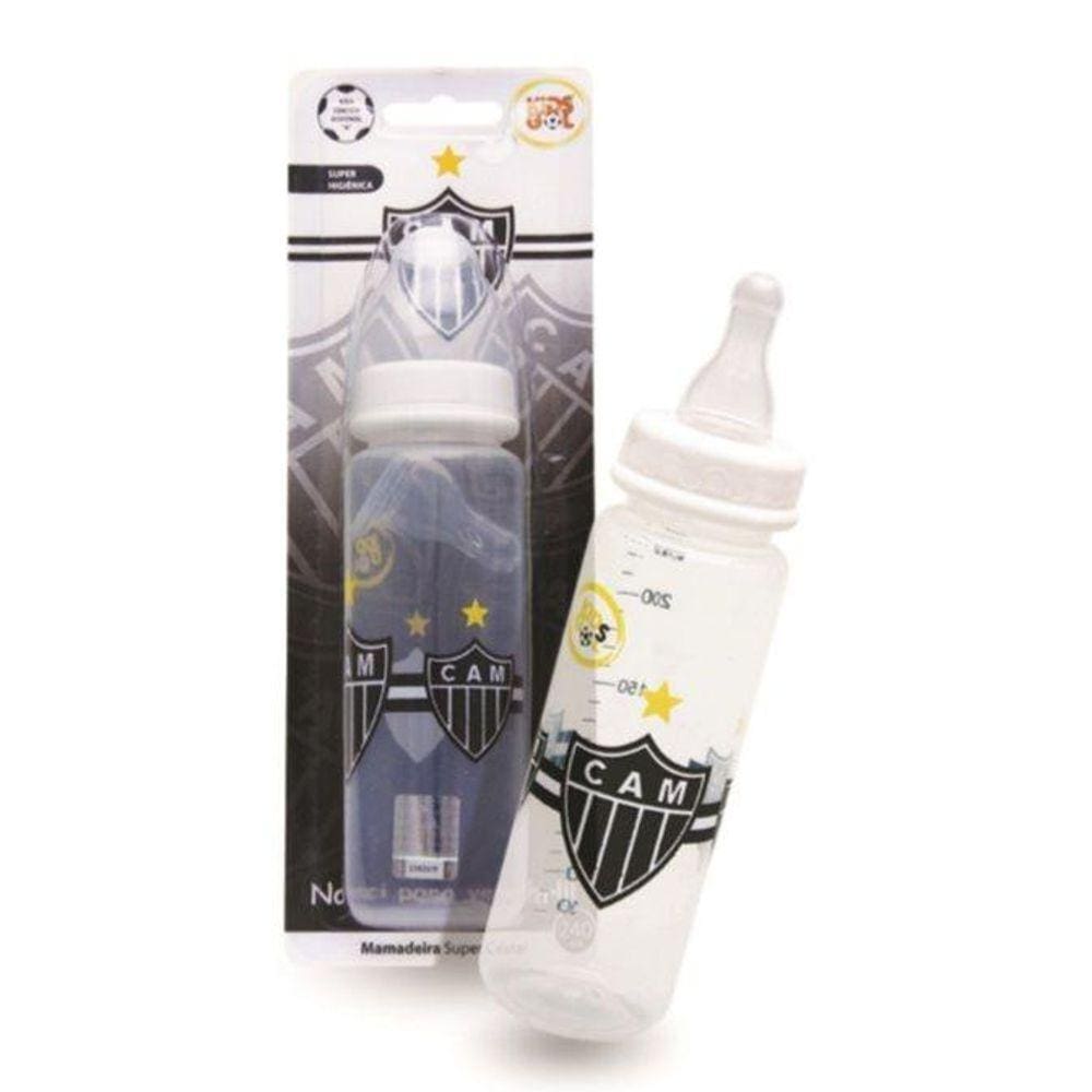 Mamadeira Acinturada Super Kids Gol Atlético MG 240 Ml