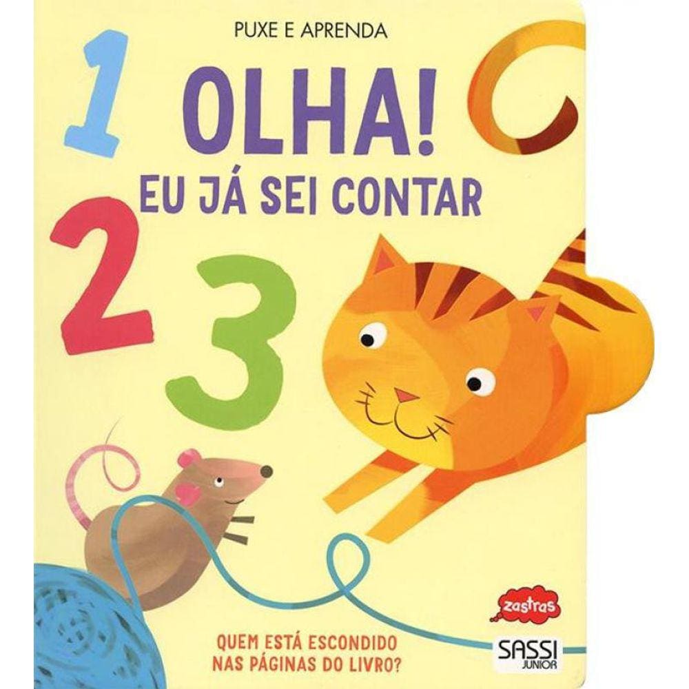 Olha! Já Sei Contar: Puxe E Aprenda