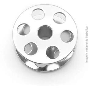 Carretilha Grande Metálica Para Caixa De Bobina Da Pespontadeira - B9117-593-000
