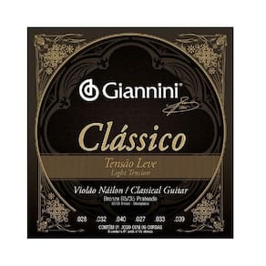 Encordoamento Violão Giannini Clássico GENWPL Leve - Nylon