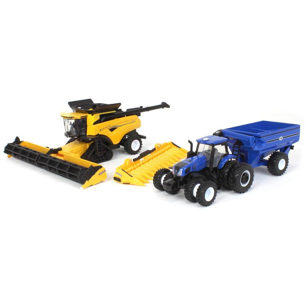Miniatura Colheitadeira e Trator Forrageiro CR8.90 1/64