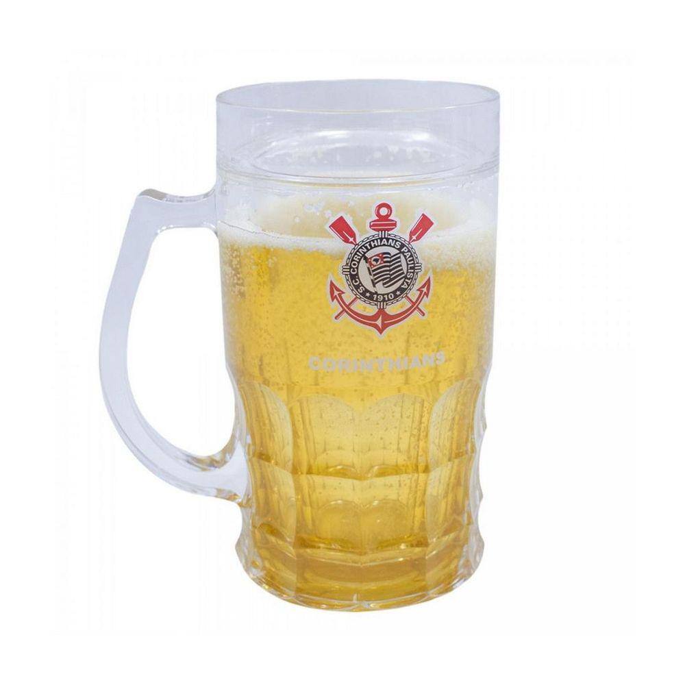 Caneca Cerveja Corinthians 400ml Oficial