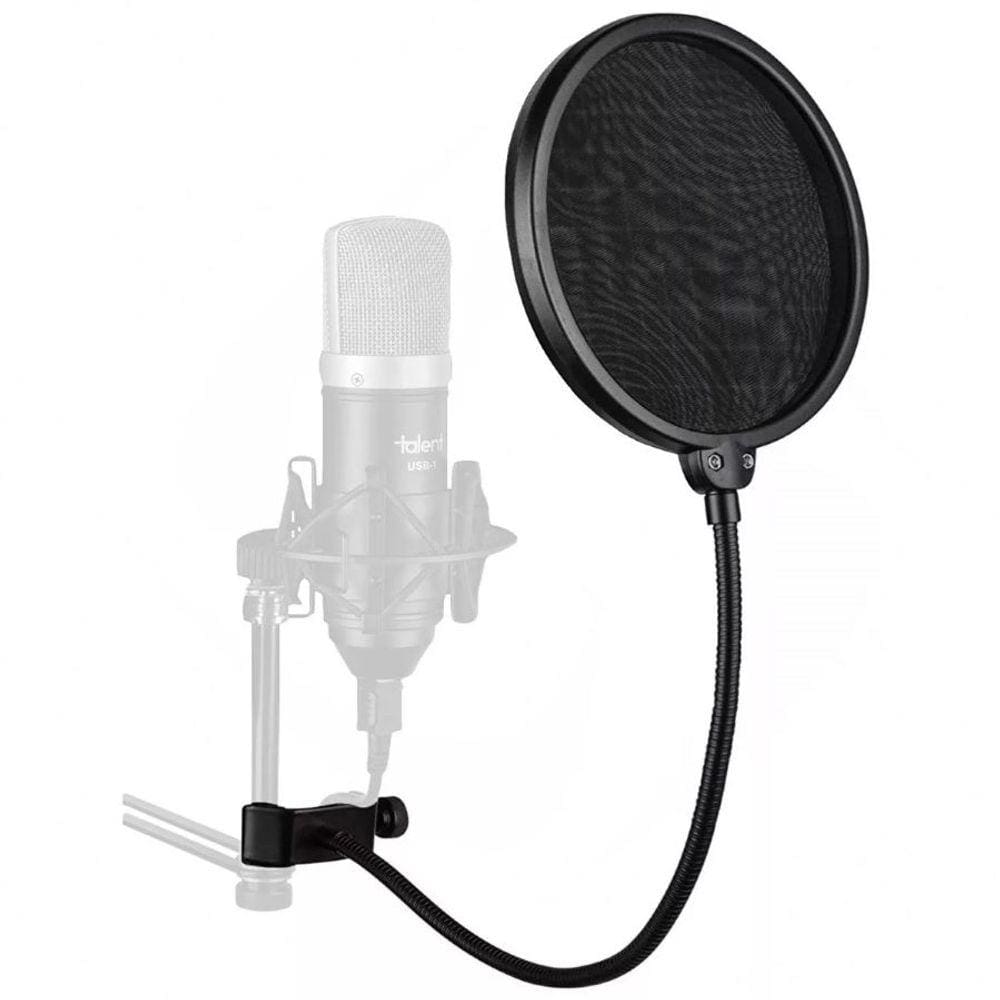Pop Filter Lorben Anti Puff para Microfone Condensador Estúdio