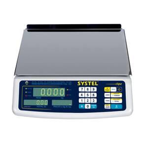 Balança Systel Clipse com Bateria 30kg - Branca
