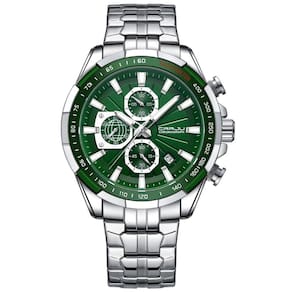 Relógio Masculino Esportivo De Quartzo Multifuncional Verde