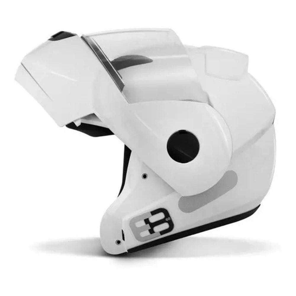 Capacete Articulado EBF E8 Escamoteável Robocop Motoboy Moto